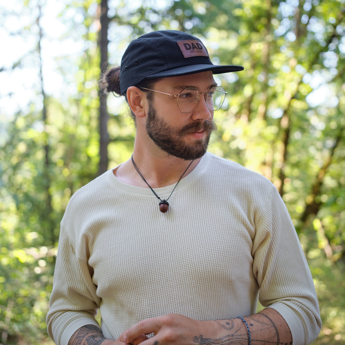 Dad Est 2025 5 Panel Hat