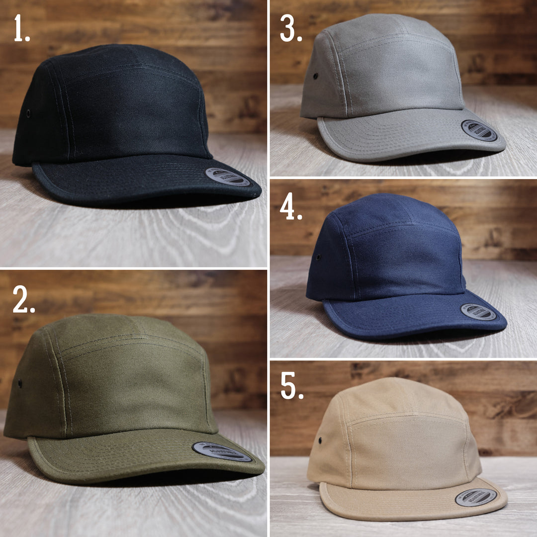 Dad Est 2025 5 Panel Hat