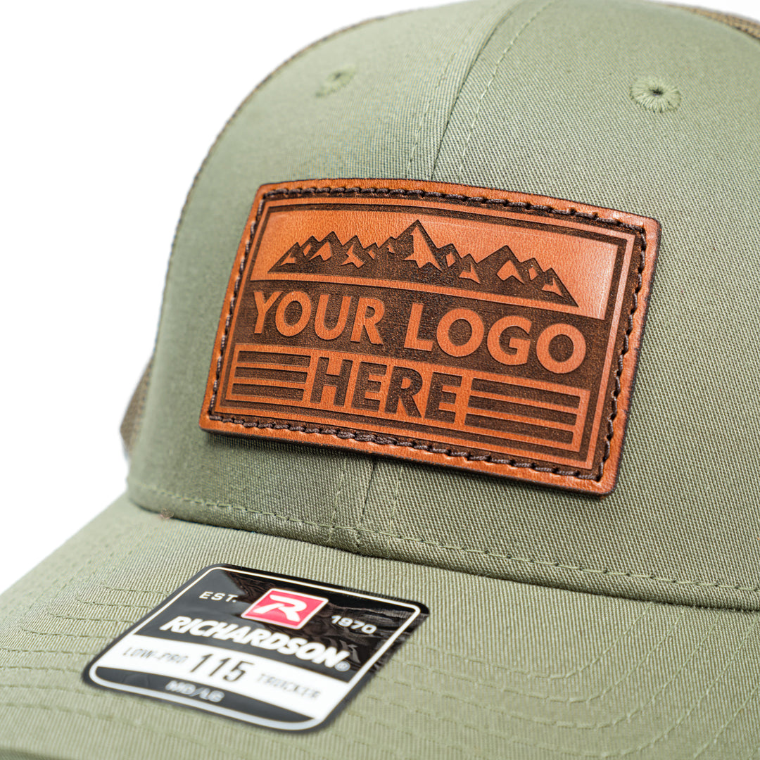 Custom Logo Trucker Hats | Richardson 115 Low Profile