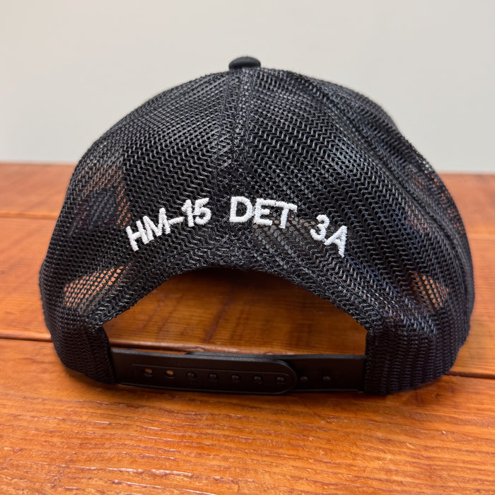 Hat back embroidery
