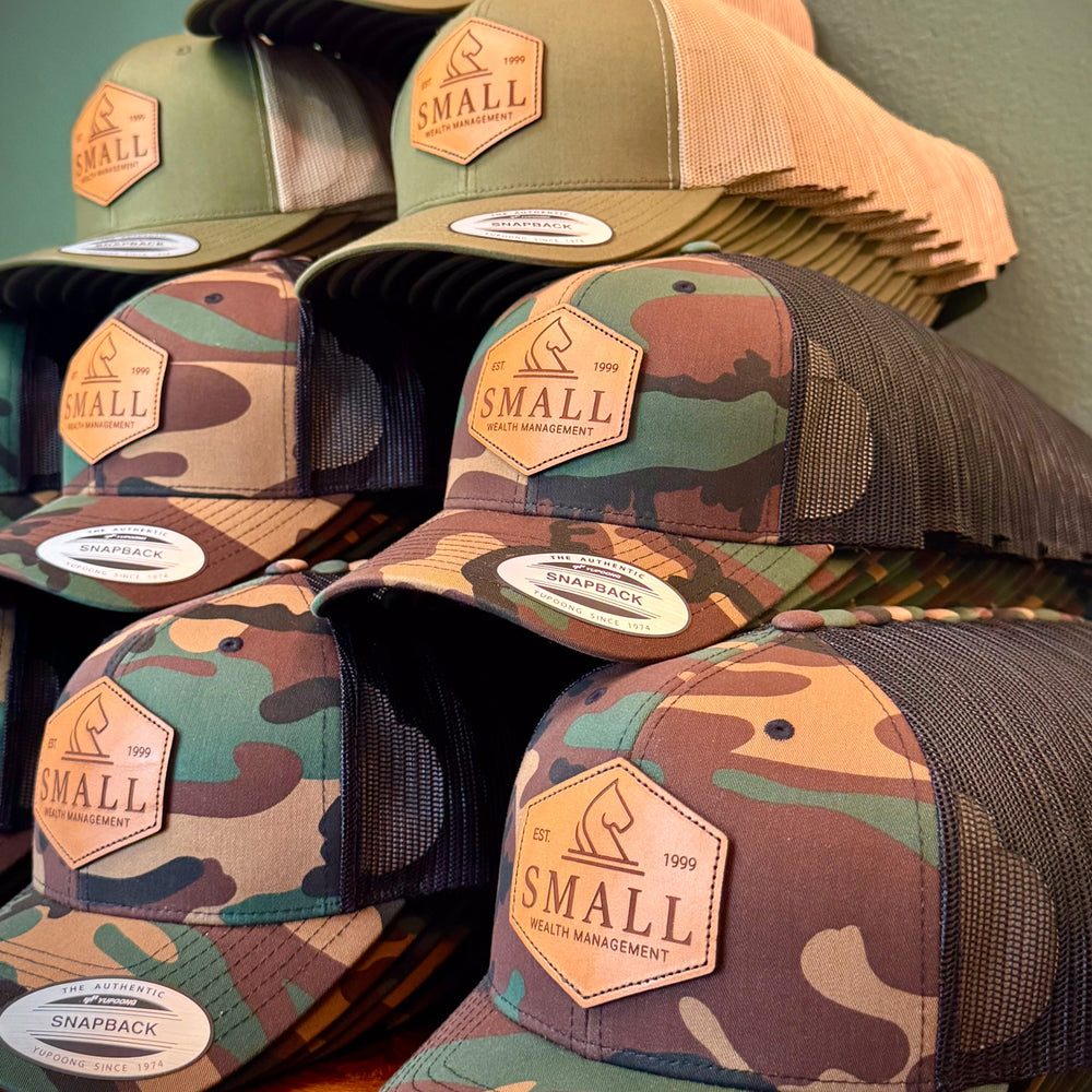 Bulk leather patch hat order