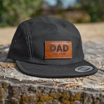 Dad Est 2024 5 Panel Hat