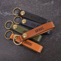 Custom Leather Keychain
