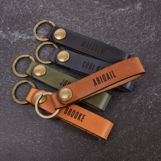 Custom Leather Keychain