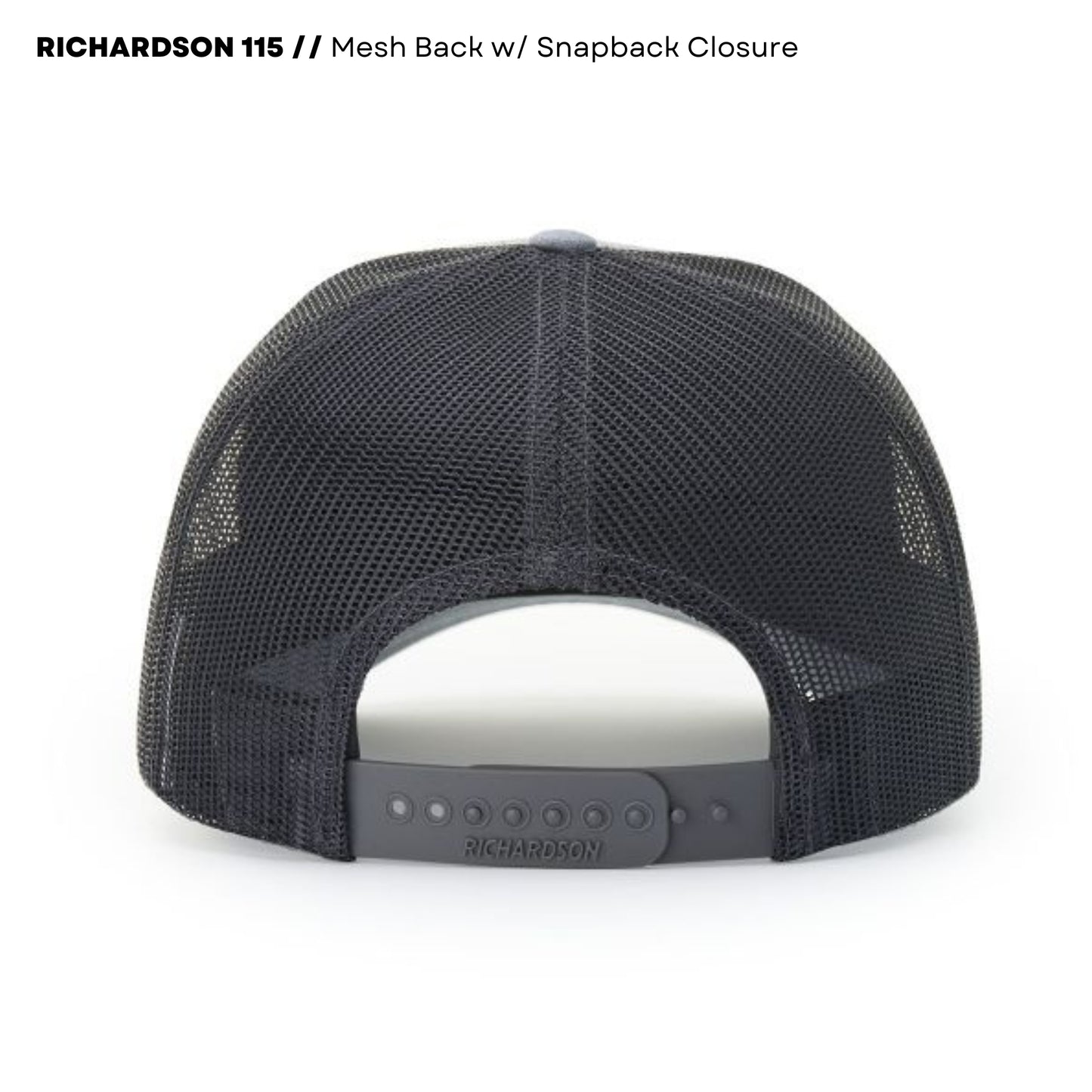 Custom Logo Trucker Hats | Richardson 115 Low Profile