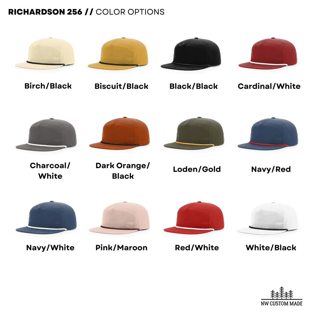 Custom Logo Rope Hats | Richardson 256