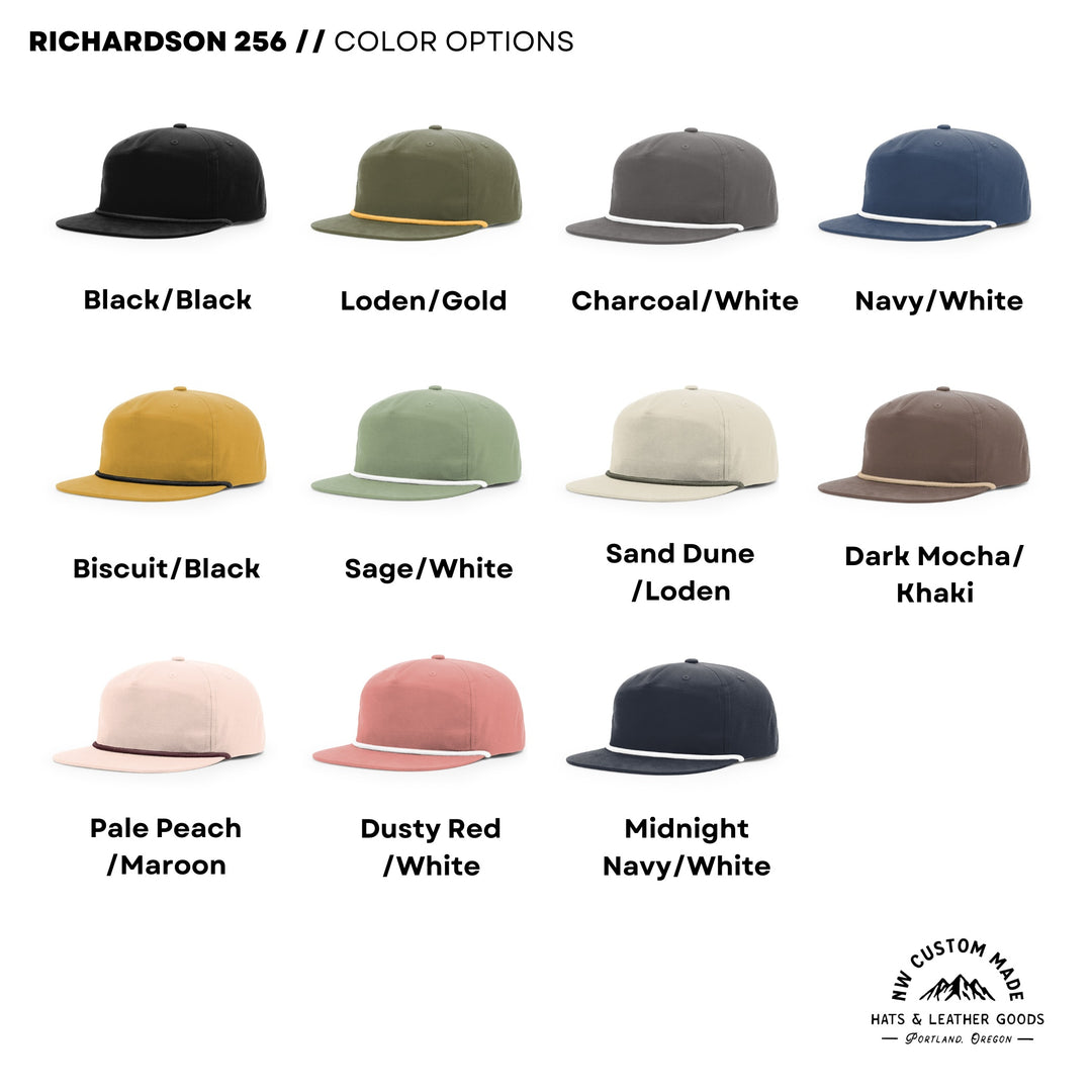 Custom Logo Rope Hats | Richardson 256